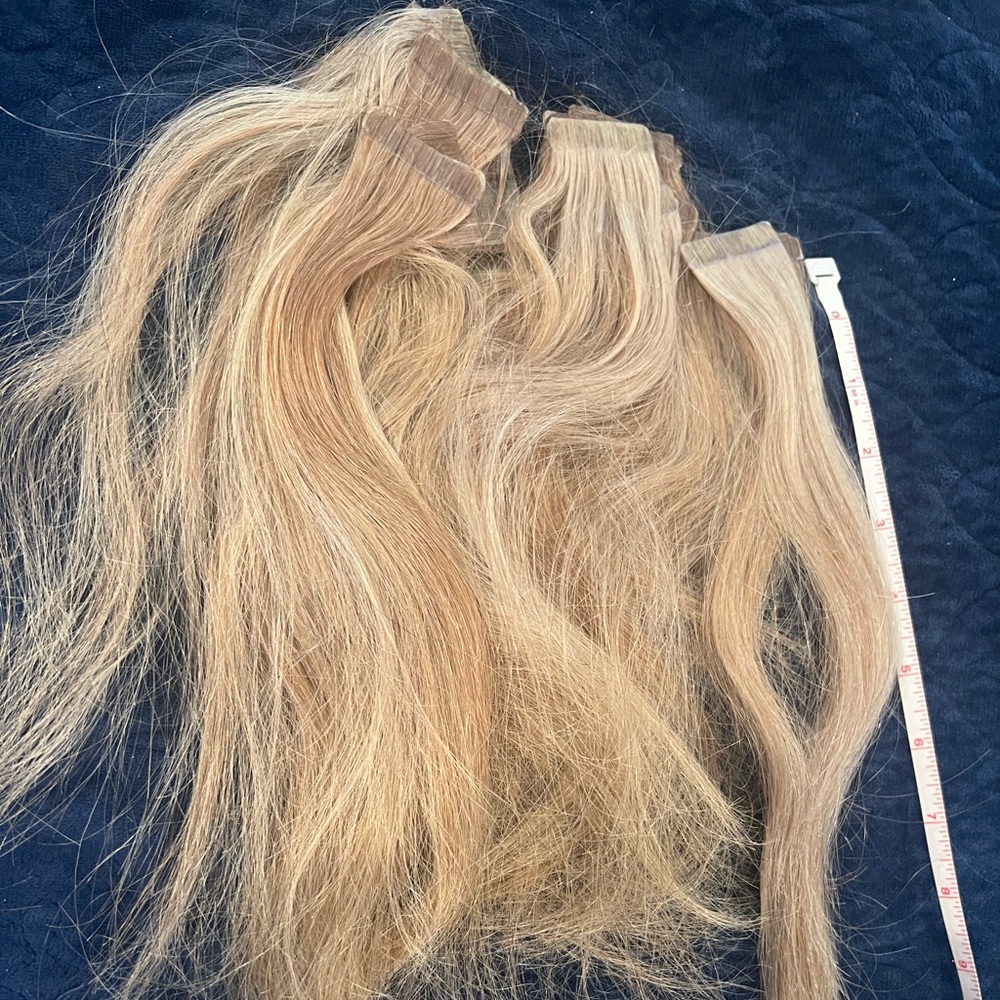 Bellami professional hand tied weft extension tape-ins